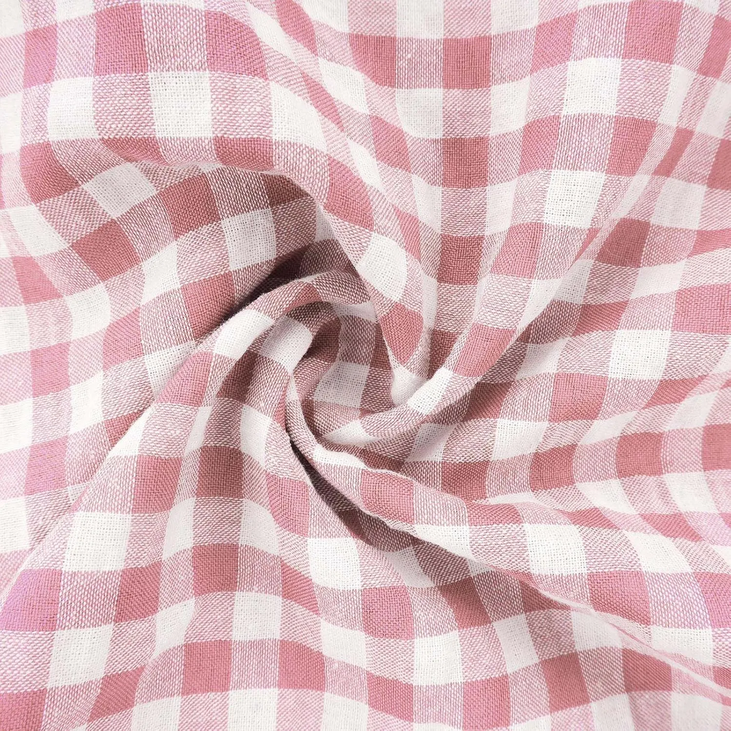 Women's Striped Gingham Boxer Pant Wide Leg Elastic Waist Pajama Lounge Pj Plaid TrousersY2K Beach Bottoms with Pocket