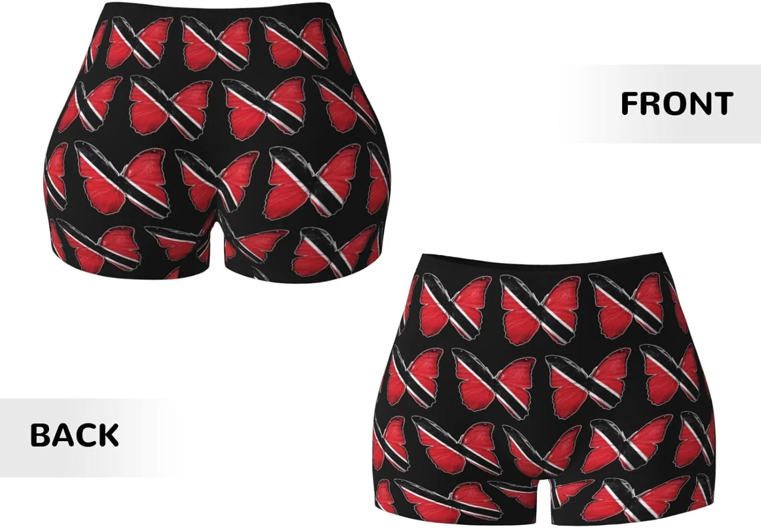 Women's Workout Shorts Casual Athletic Shorts Biker Sport Short Pants Seamless Scrunch Pant Elastic Waist Hot Pants
