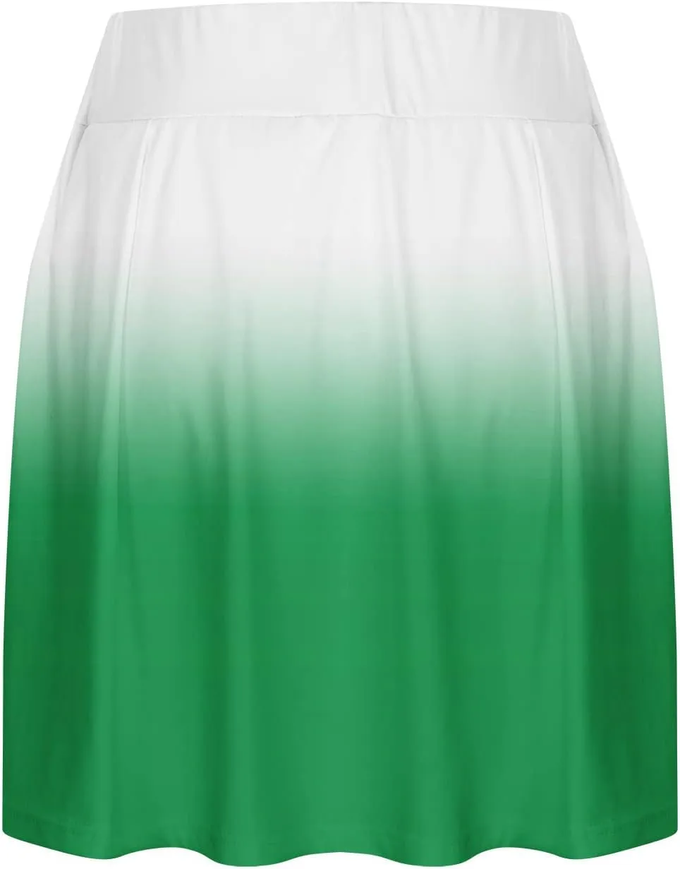 Workout Shorts Women Pleated Tennis Skirts Athletic Stretchy Short Dressy 2025 Summer Yoga Fake Two Piece Clothes