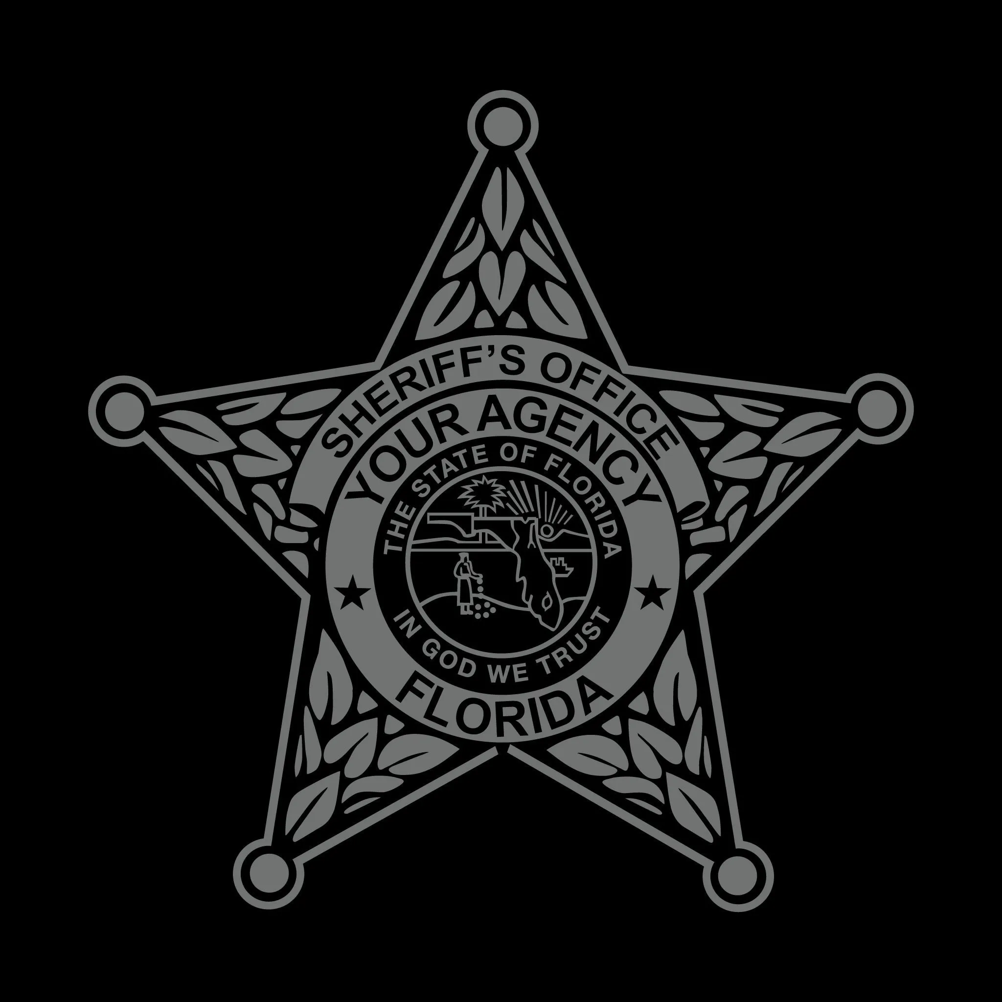 [YOUR AGENCY] SHERIFF Soft Shell Jacket